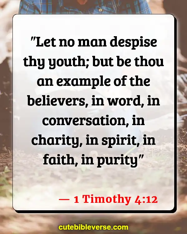 Bible Verse About Commitment To Ministry (1 Timothy 4:12)