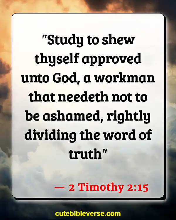 Bible Verse About Commitment To Ministry (2 Timothy 2:15)