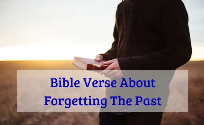Bible Verse About Forgetting The Past