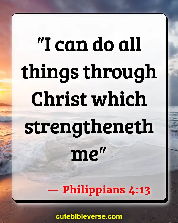 Bible Verse About Commitment To Ministry (Philippians 4:13)