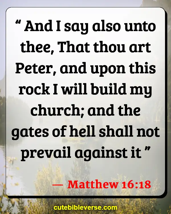 Bible Verses About Hell Being Eternal (Matthew 16:18)