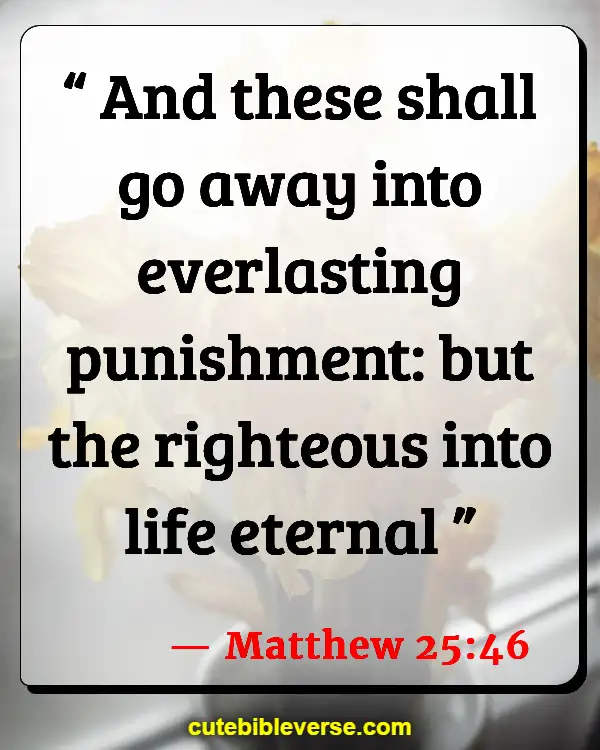 Bible Verses About Hell Being Eternal (Matthew 25:46)