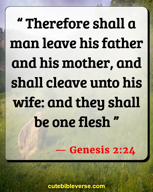 Bible Verses Warning A Wife That Disrespects Her Husband (Genesis 2:24)